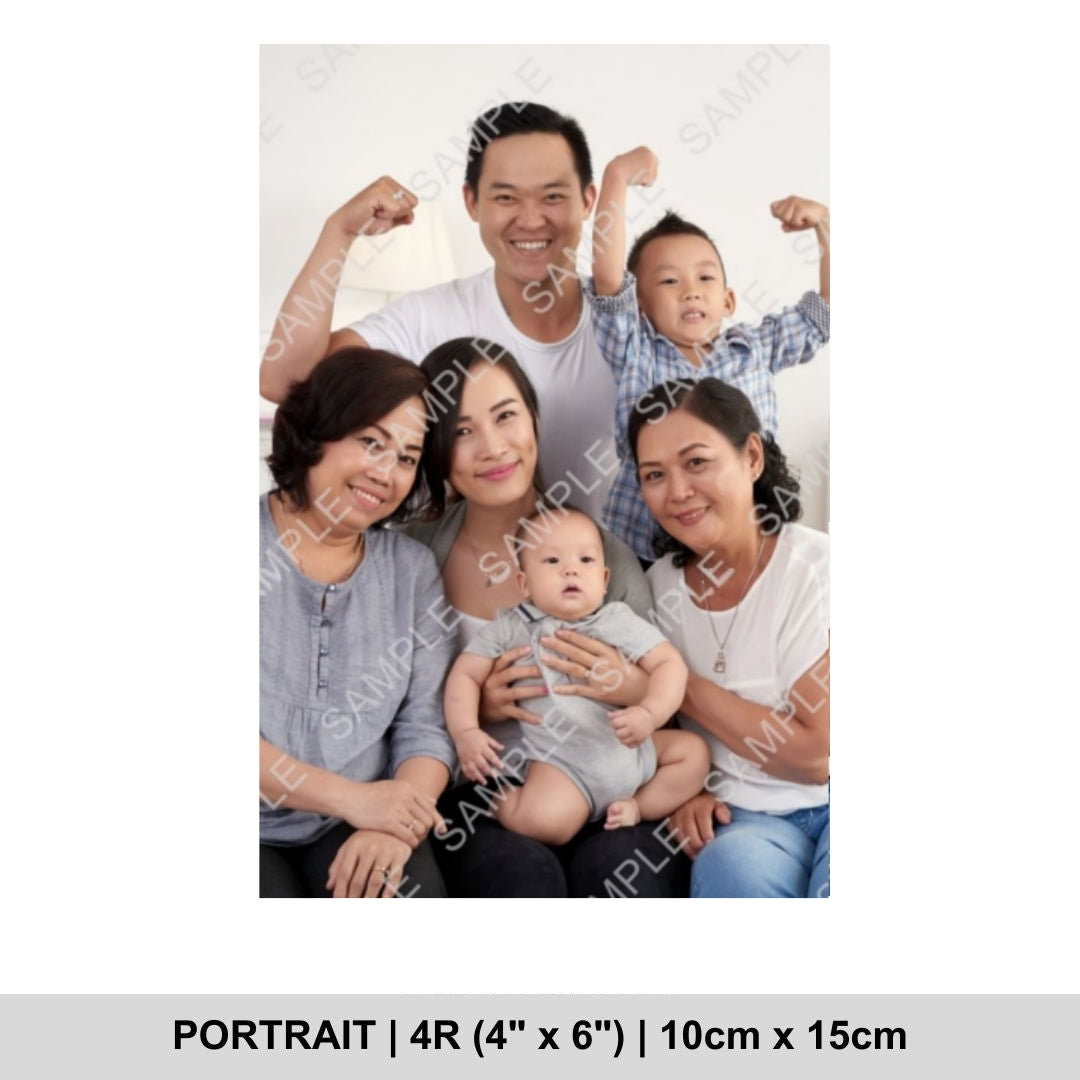 PR2309 Blooms & Snaps (Preserved Flower Photo Frame with 4R Photo)